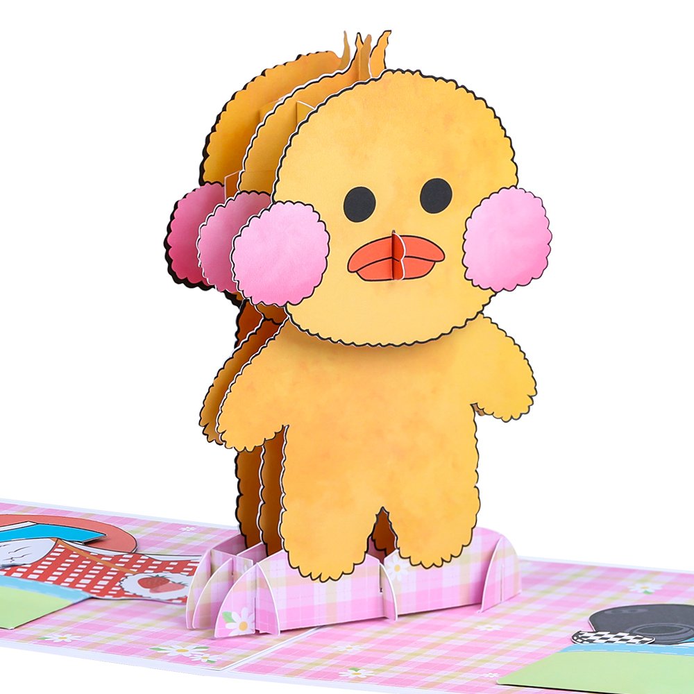 Rubber Duck 3D Pop Up Card