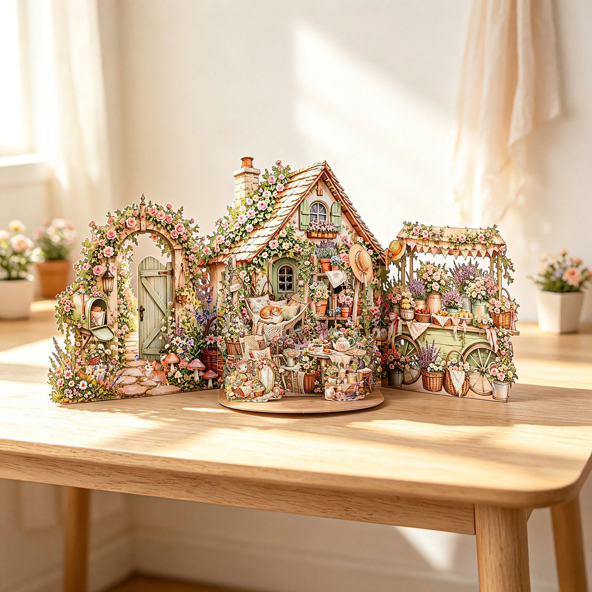 Joyful Gardening Double Door Card