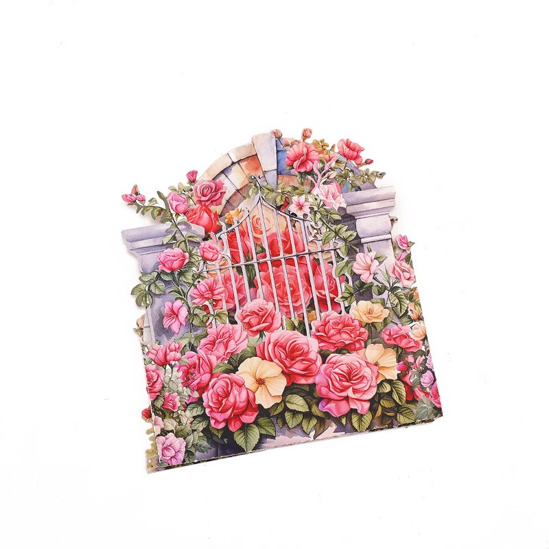 Romantic Garden 3D Pop Up Card
