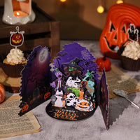 Halloween Double Door Pop Up Card