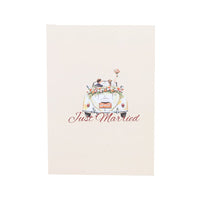 Wedding Car Pop Up Card
