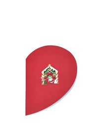 Christmas Top Hat Flip Pop Up Card