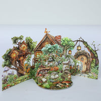Dreamy Forest Double Door Card