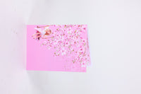 Cherry Blossom Crescent Moon Elf Pink Inside Design 3D Pop Up Card