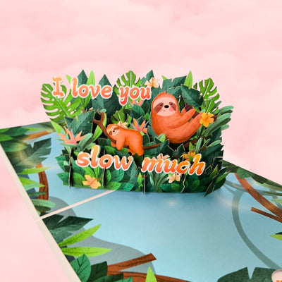 Sloth Mother's Day Greeting Card