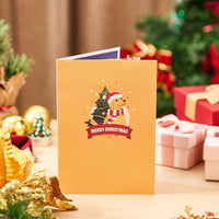 Dog Christmas Greeting Card