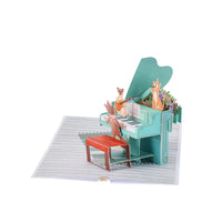Cat Cake Flip Pop Up Card