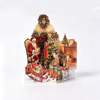 Vintage Christmas Ornament Greeting Card