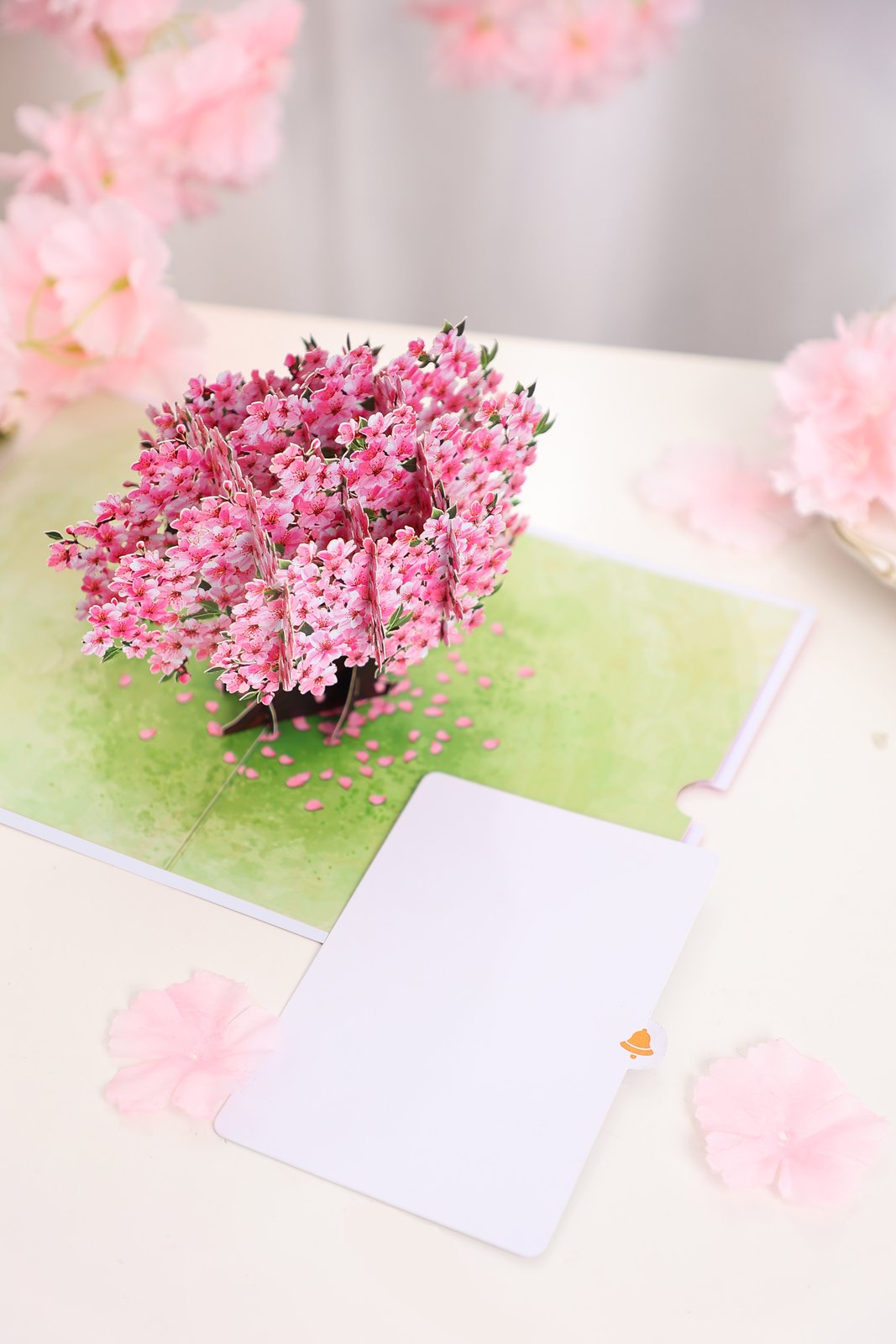 Cherry Blossom Tree 3D Pop Up Card