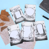 Halloween Gothic Red Envelope Note Card