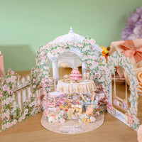 Garden Gazebo Wedding 3D Pop Up Card