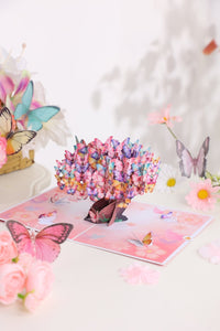 Butterfly Tree 3D Pop Up Card