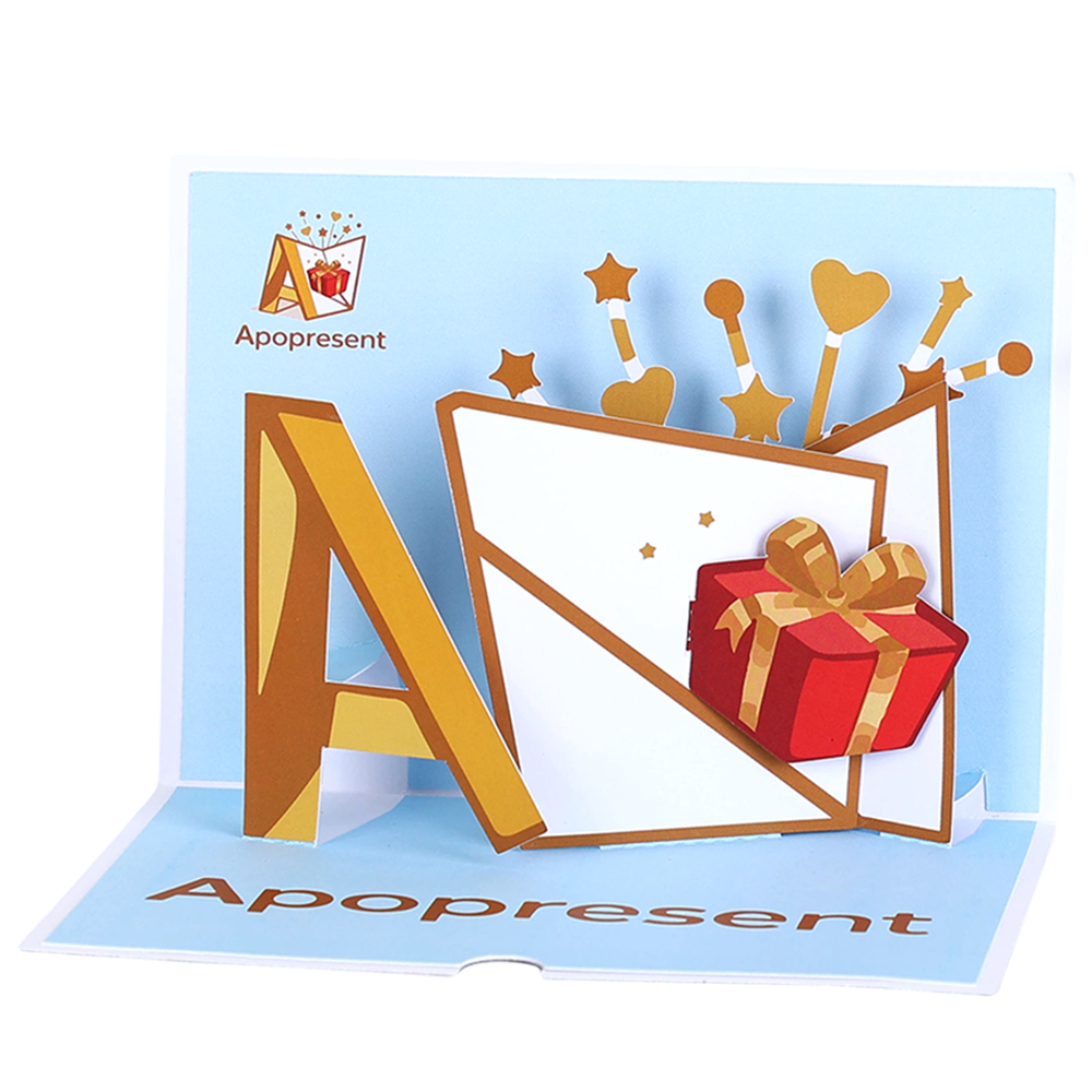 90° 3D Pop-up Card