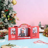 Arctic Police Station Christmas Gag Greeting Card