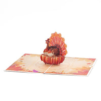 Pumpkin Turkey Greeting Card