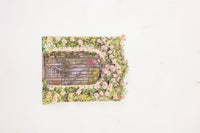 Yellow Green Spring Garden Double Door 3D Pop Up Card
