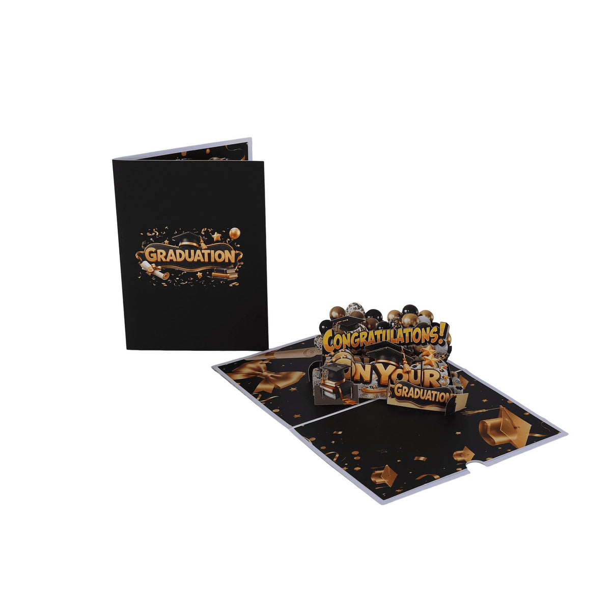 Congratulations Graduation 3D Pop Up Card