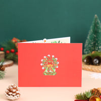 Christmas Ferris Wheel Flip Pop Up Card Large