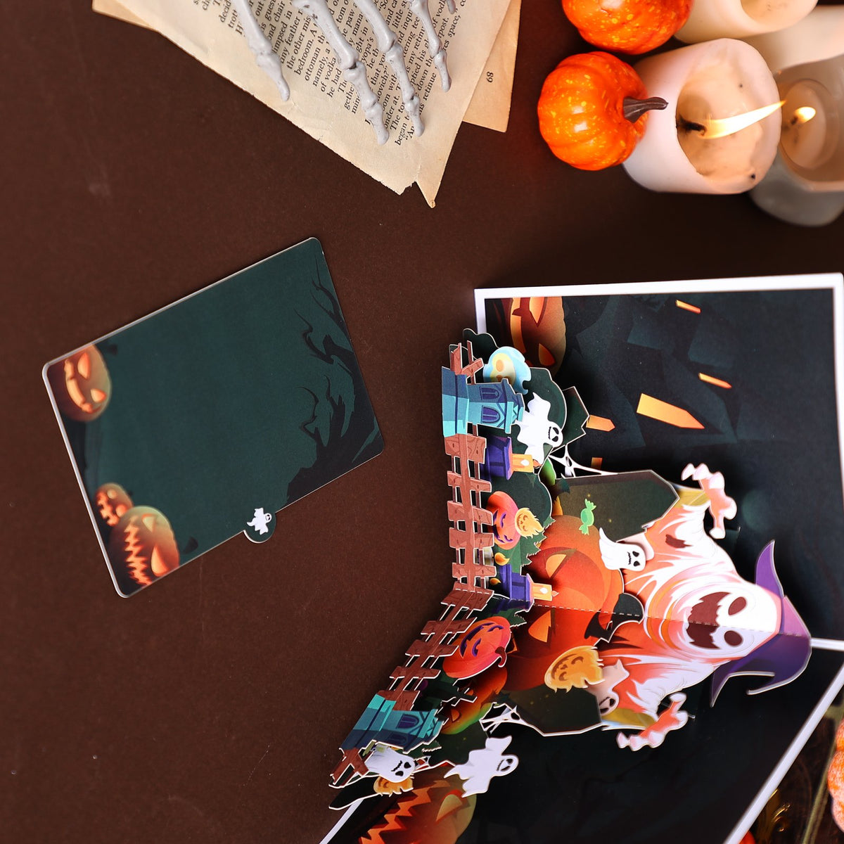 Halloween Ghost Greeting Card