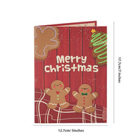Gingerbread House Cup 3D Pop Up Card