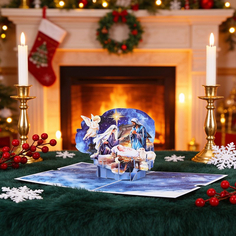 Christmas Jesus Greeting Card