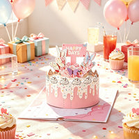 Cake 3D Pop Up Card