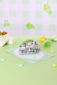 Pochacco Birthday 3D Pop Up Card