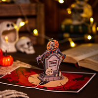 Halloween Trick Or Treat 3D Pop Up Card