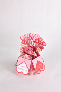 Valentine's Day Flower Box Card