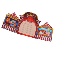 Circus Double Door 3D Pop Up Card