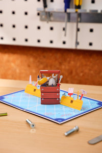 Father's Day Toolbox 3D Pop Up Card