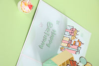 Pochacco Gift Box Birthday 3D Pop Up Card