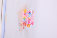 Rainbow Blessings Flip Pop Up Card