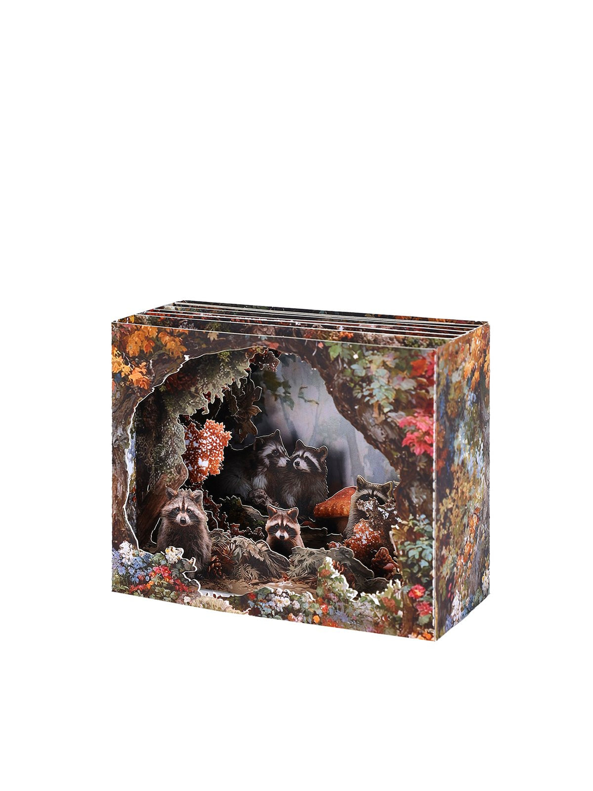 Maple Forest Mini Raccoon Ornament