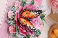 Hydrangea Butterfly Greeting Card