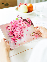 Cherry Blossom Tree 3D Pop Up Card