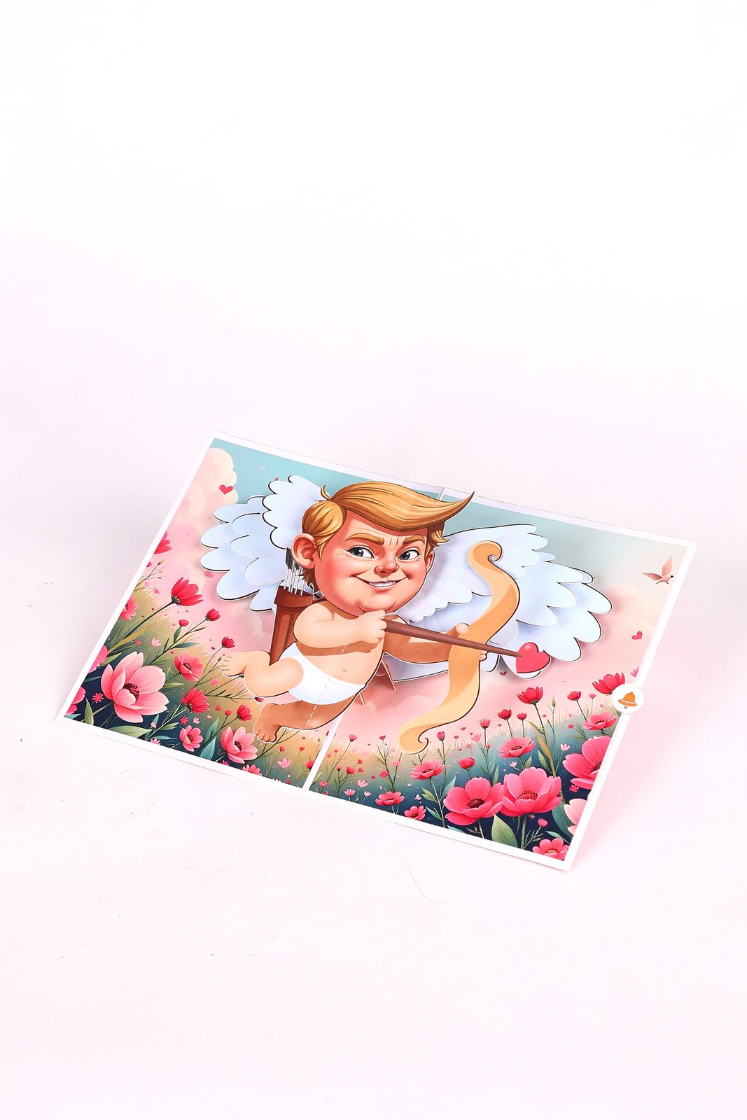 Cupid Wings Greeting Card