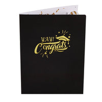 Personalized Congratulations 3D Pop Up Card