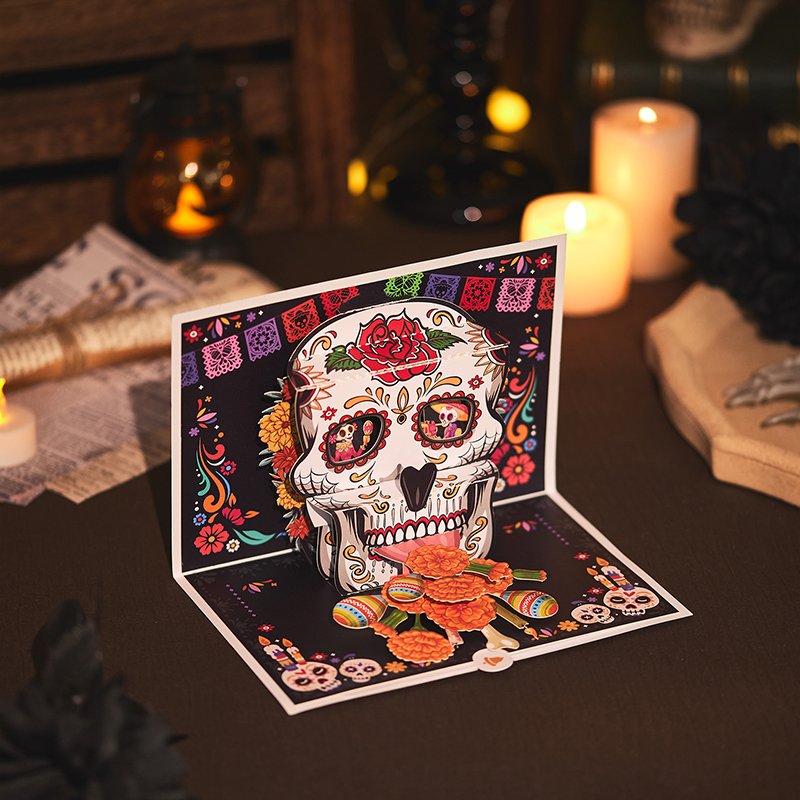 Day Of The Dead Greeting Card