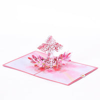 Easter Cross Flip Pop Up Card