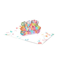 Lollipop Birthday Pop Up Card
