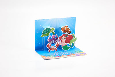 Mermaid Birthday Greeting Card