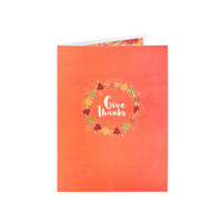Universal Thanksgiving Thank You Pop Up Card