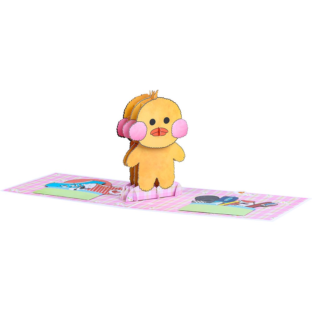 Rubber Duck 3D Pop Up Card