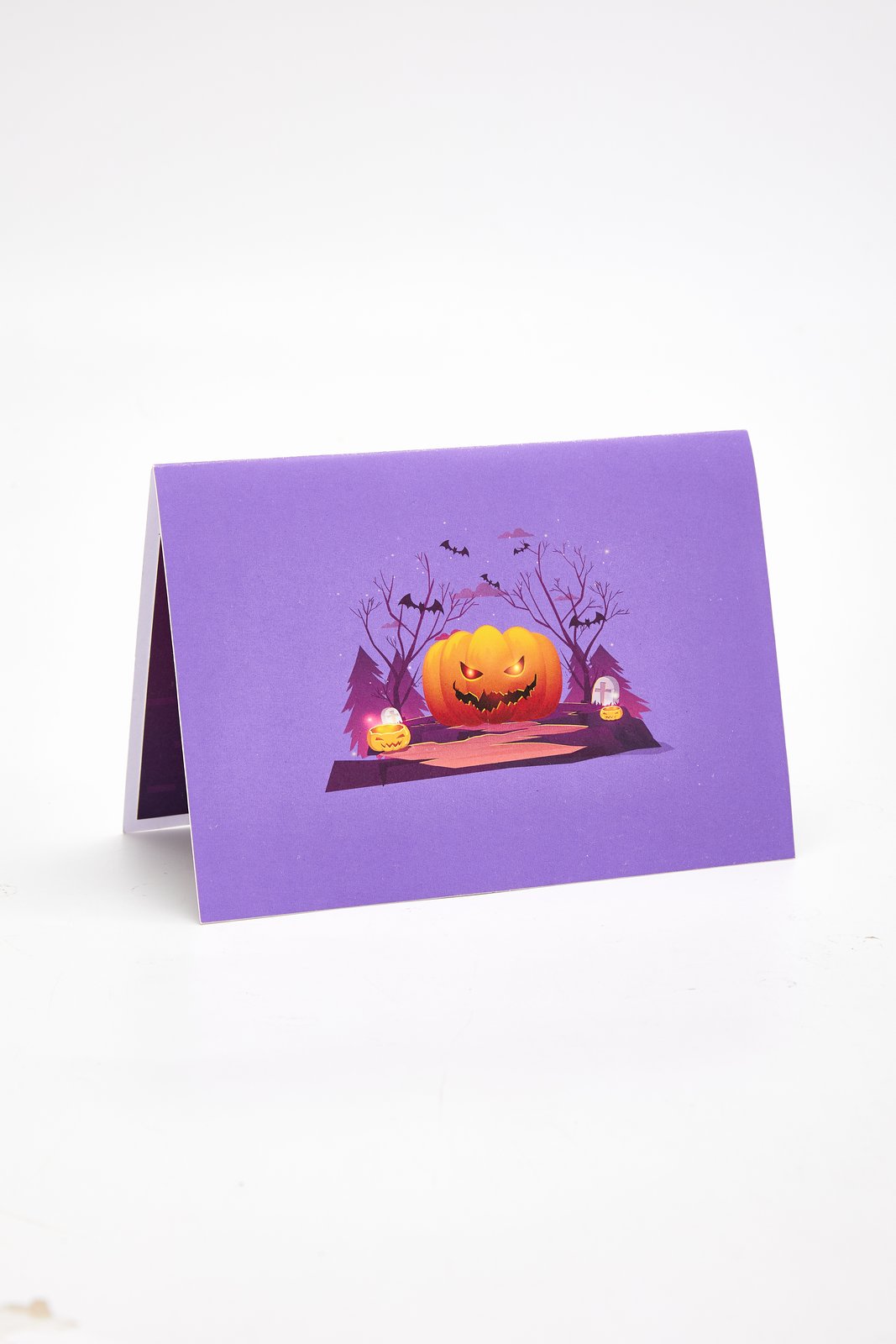 Candy Haunted House Greeting Card