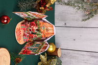 Vintage Double Door Pop Up Card