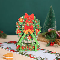 Christmas Ferris Wheel Flip Pop Up Card
