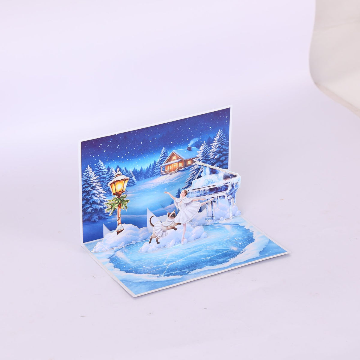 Winter Ballet Greeting Card