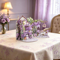 Wisteria Garden Double Door Card