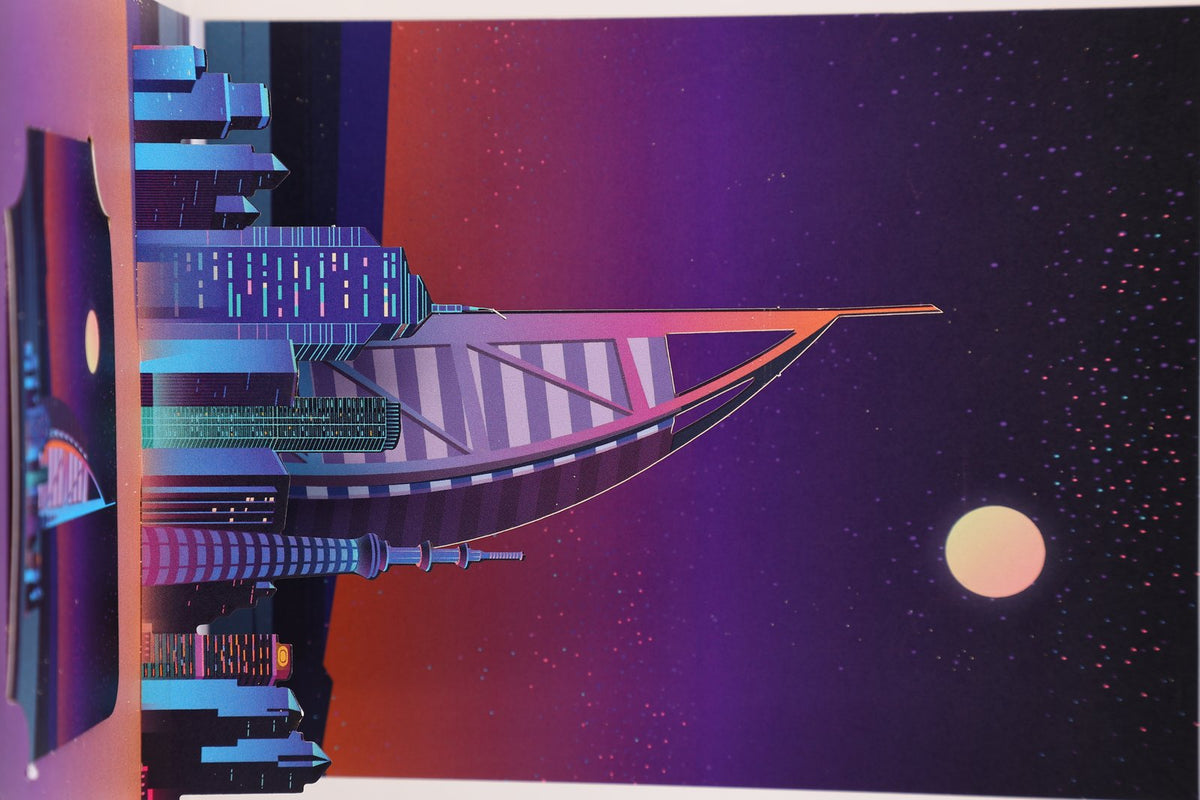Dubai Burj Al Arab 90° 3D Pop Up Card